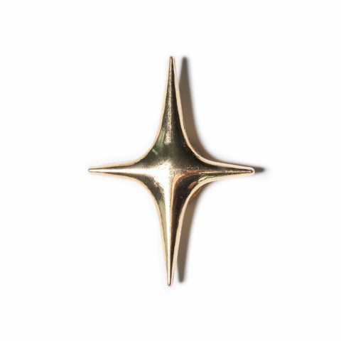 Metal Star Fridge Magnets Set of 3