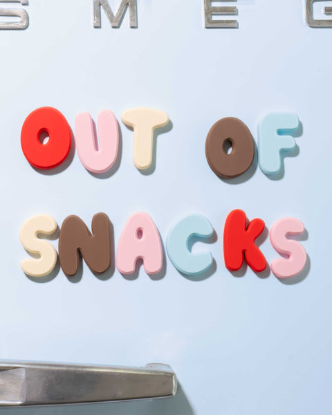 Customisable Bubble Letter Fridge Magnets
