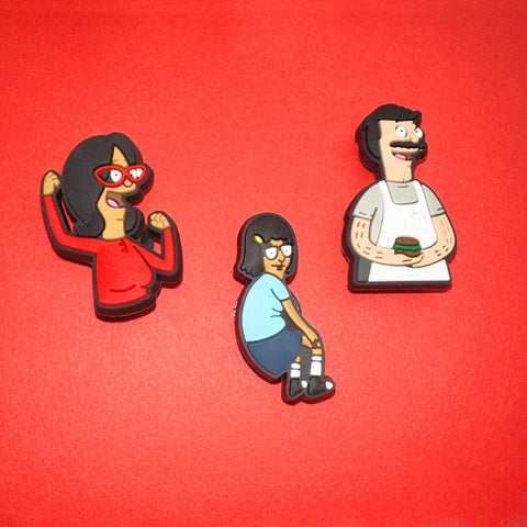 Bob's Burgers Shoe Charms