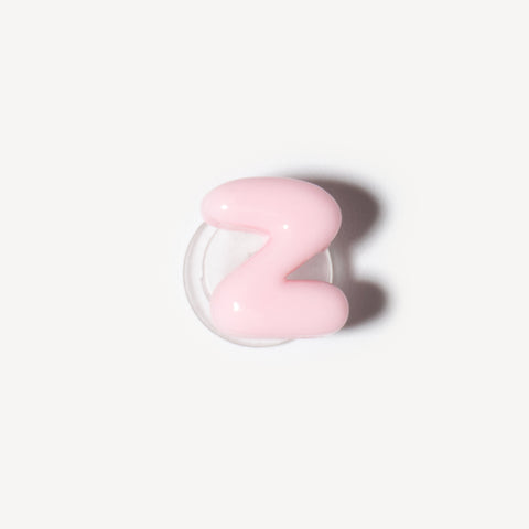 Letter Z - Mini Bubble Shoe Charm