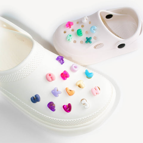 Letter Z - Mini Bubble Shoe Charm