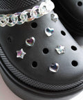 Mini Jelly Aurora Holographic Effect Shoe Charms - Mixed